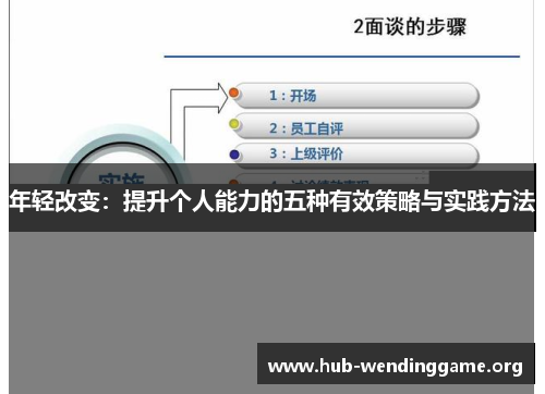 年轻改变:提升个人能力的五种有效策略与实践方法 年轻改变:提升个人能力的五种有效策略与实践方法